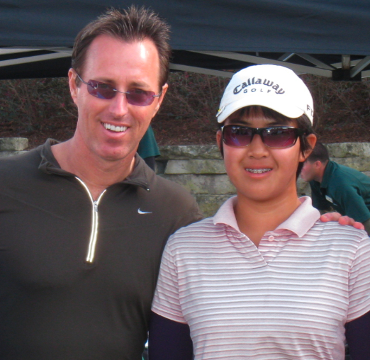 Cindy with Trainer Dave Herman