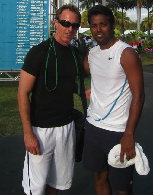 Dave & Leander at Sony Ericsson Cup