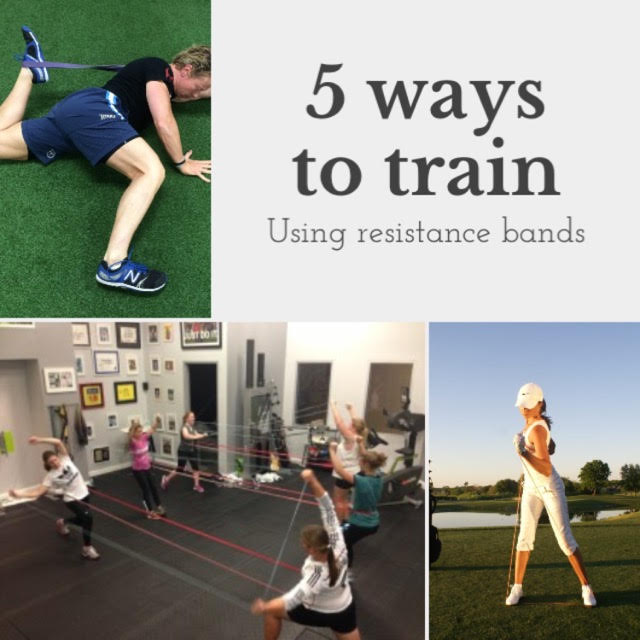 5 ways to train using resistance bands