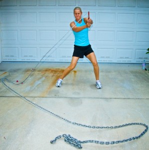 Renee "Swing Chains" at Home